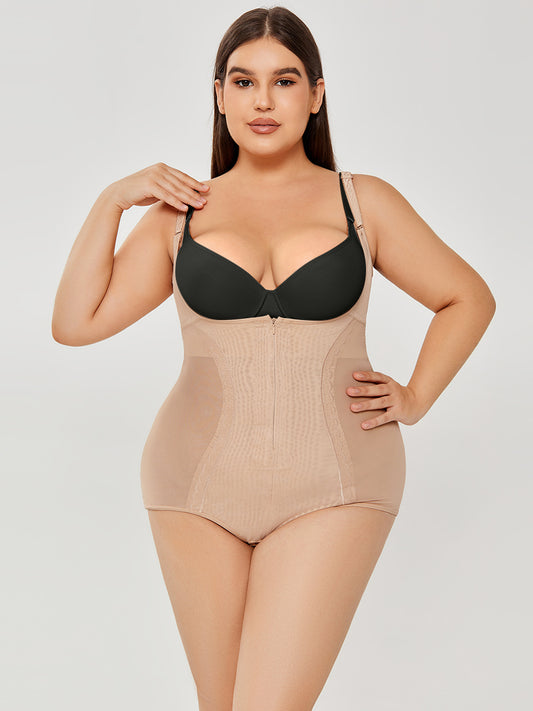 Tummy control seamless bodysuit | Full body shaper