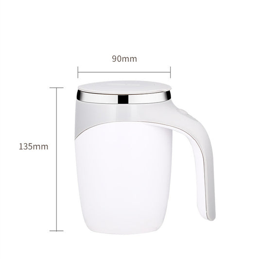 Self-Stirring Electric Coffee Mug - Rechargeable Magnetic Mixing Cup