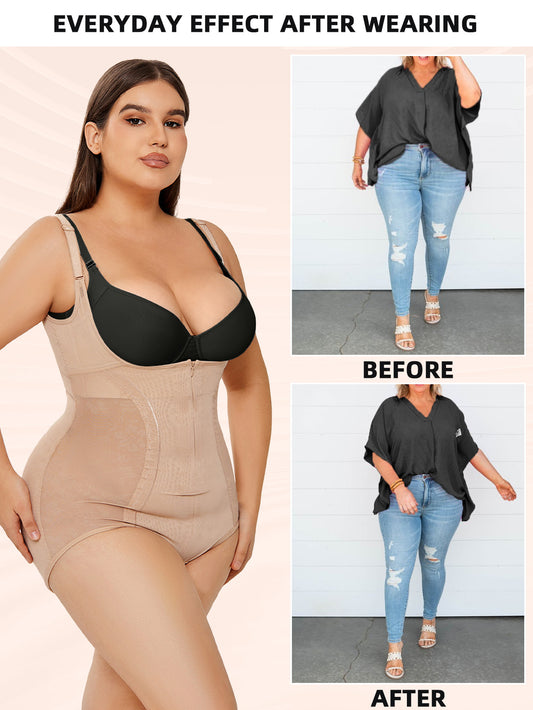 Tummy control seamless bodysuit | Full body shaper