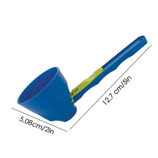 Multi-Use Powder Funnel Scoop for suplements & Kitchen ملعقة سكوب للبودرات والبروتين والمطبخ