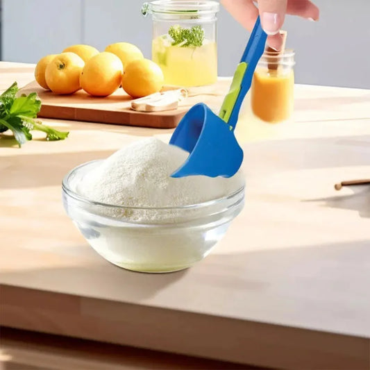 Multi-Use Powder Funnel Scoop for suplements & Kitchen ملعقة سكوب للبودرات والبروتين والمطبخ