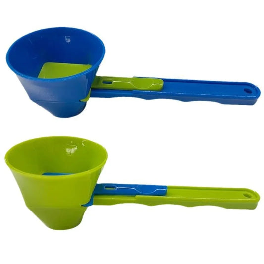 Multi-Use Powder Funnel Scoop for suplements & Kitchen ملعقة سكوب للبودرات والبروتين والمطبخ