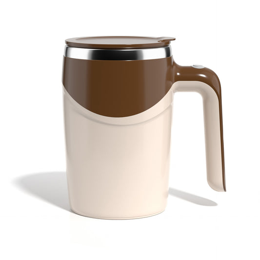 Self-Stirring Electric Coffee Mug - Rechargeable Magnetic Mixing Cup