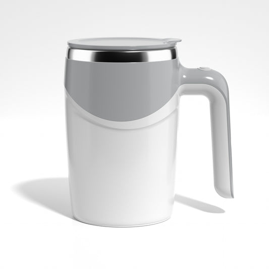 Self-Stirring Electric Coffee Mug - Rechargeable Magnetic Mixing Cup
